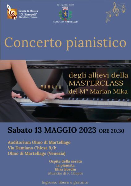 Concerto pianistico degli allievi della Masterclass