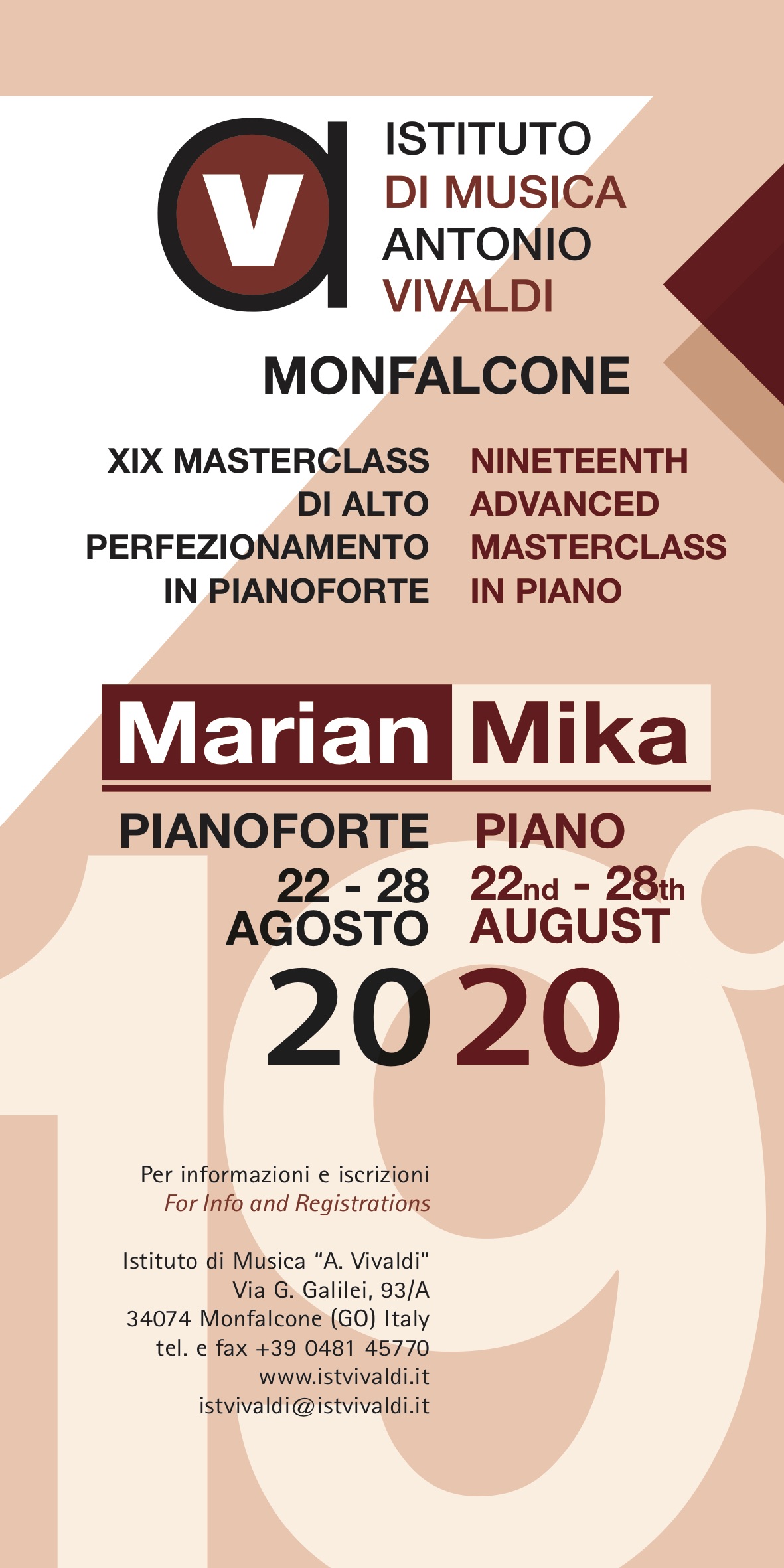 XIX International Masterclass