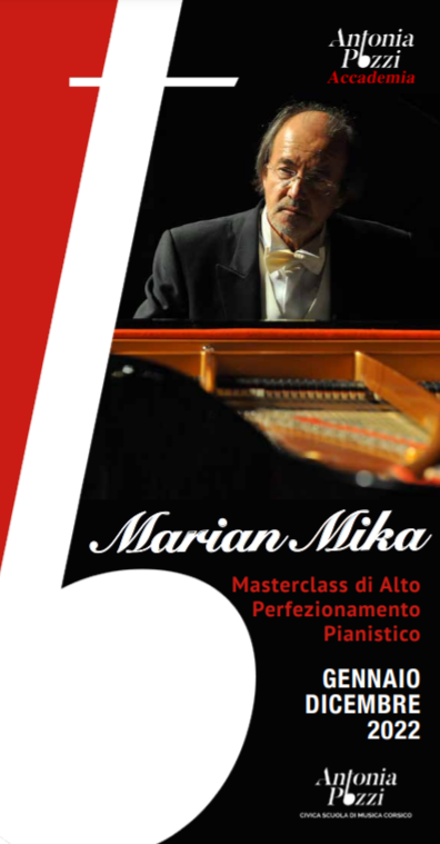 Masterclass di Alto Perfezionamento Pianistico c/o Accademia A. Pozzi