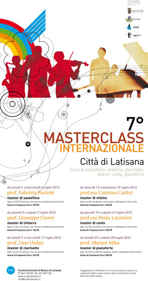 Masterclass internazionale