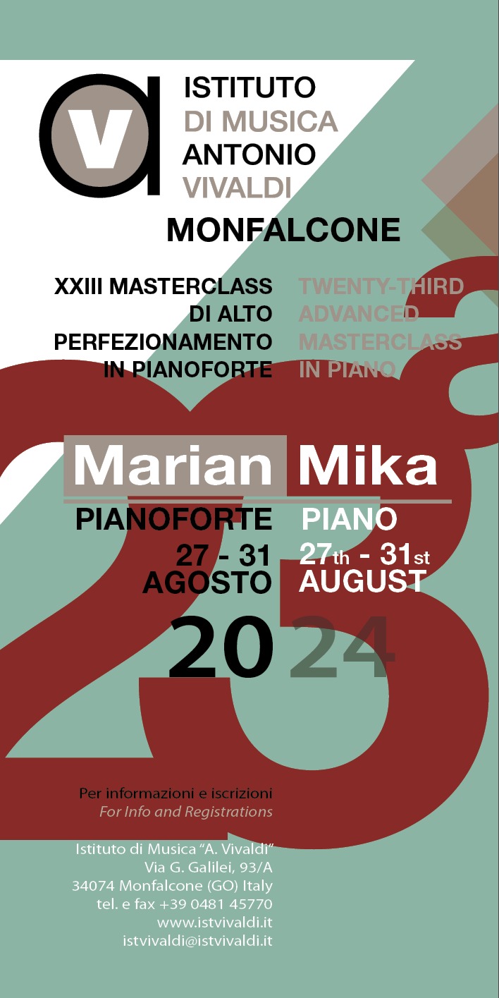 XXIII Masterclass Internazionale XXIII Masterclass Internazionale